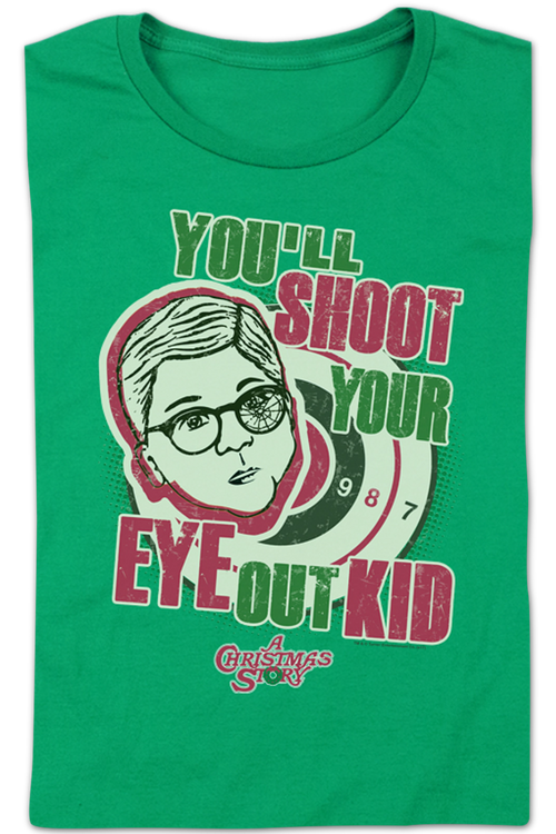 Womens You'll Shoot Your Eye Out Christmas Story Shirtmain product image