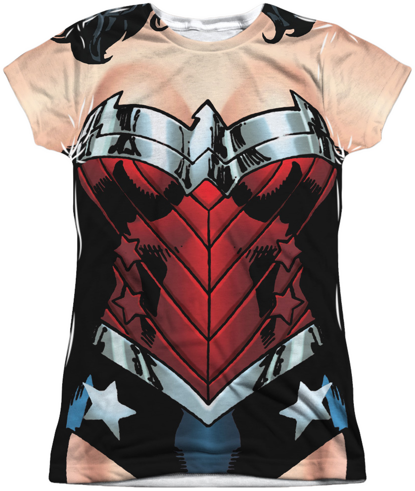 Wonder Woman Costume TShirt DC Comics Wonder Woman TShirt
