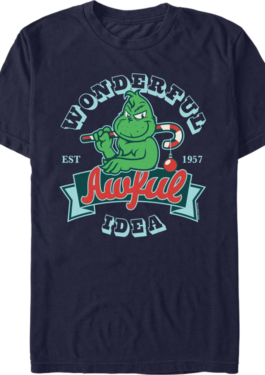 Wonderful Awful Idea Dr. Seuss T-Shirt - main product image
