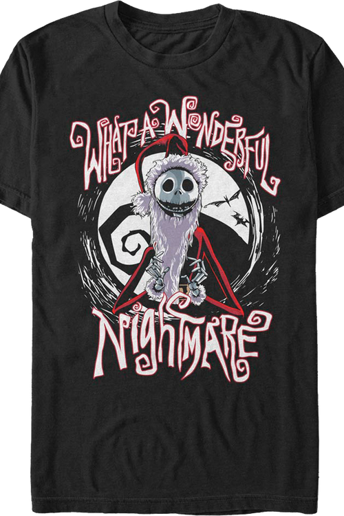 Wonderful Nightmare Before Christmas T-Shirt - main product image