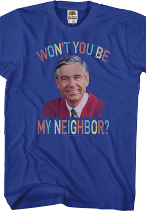 Vintage Won't You Be My Neighbor Mr. Rogers T-Shirt