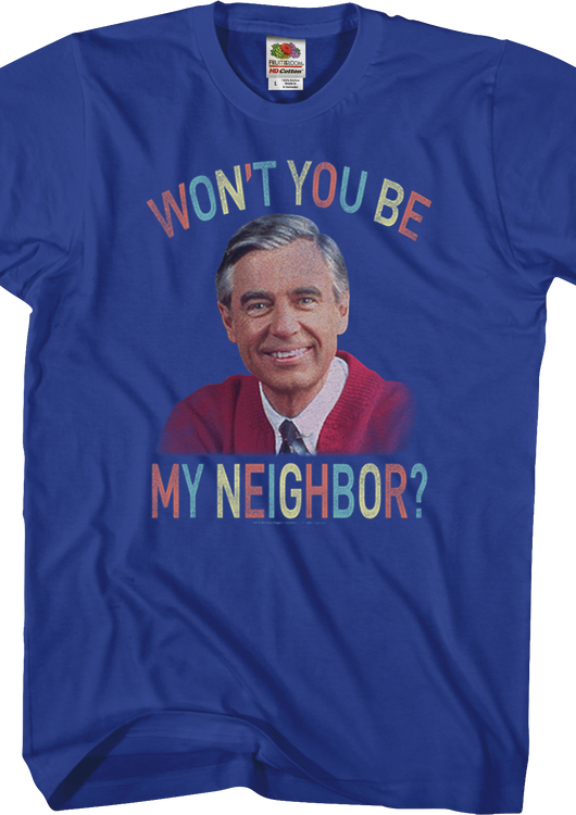 Vintage Won't You Be My Neighbor Mr. Rogers T-Shirt - main product image