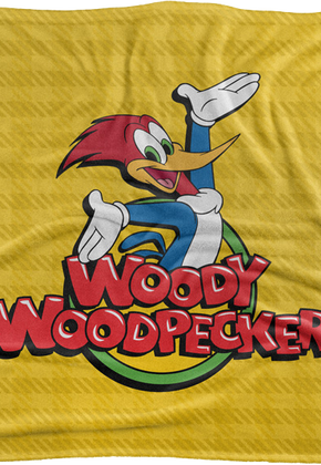 Woody Woodpecker Fleece Blanket