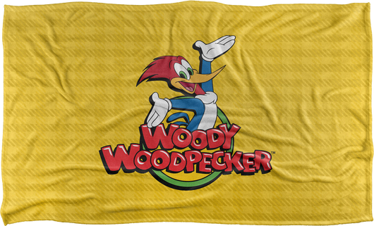 Woody Woodpecker Fleece Blanket - main product image