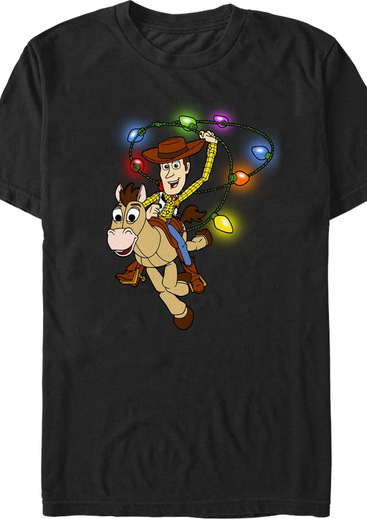 Woody's Christmas Lasso Toy Story T-Shirt - main product image