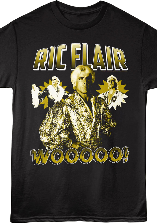 Wooooo Collage Ric Flair T-Shirt - main product image