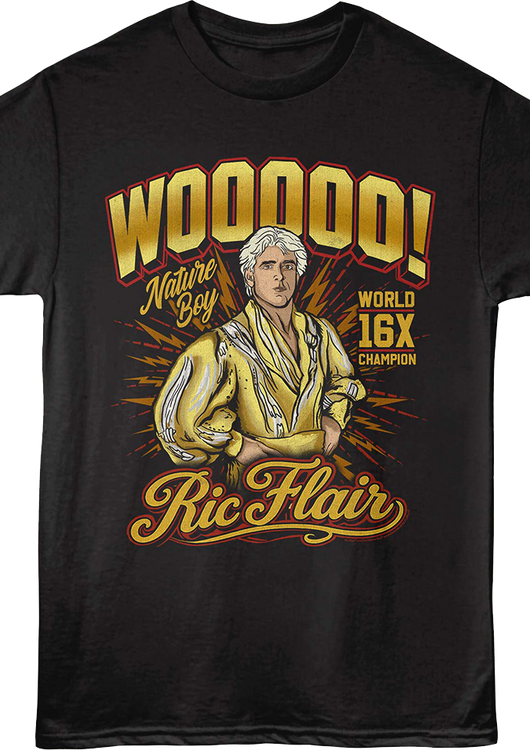 Wooooo!  Nature Boy Ric Flair T-Shirt - main product image