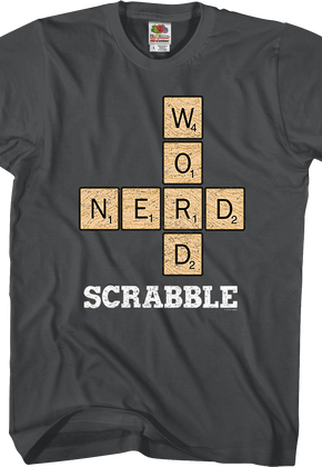 Word Nerd Scrabble T-Shirt