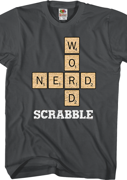 Word Nerd Scrabble T-Shirt - main product image