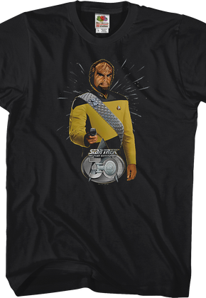 Worf 30th Anniversary Star Trek The Next Generation T-Shirt