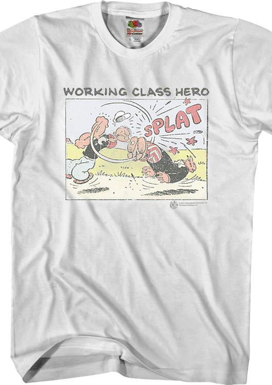 Working Class Hero Popeye T-Shirt - main product image