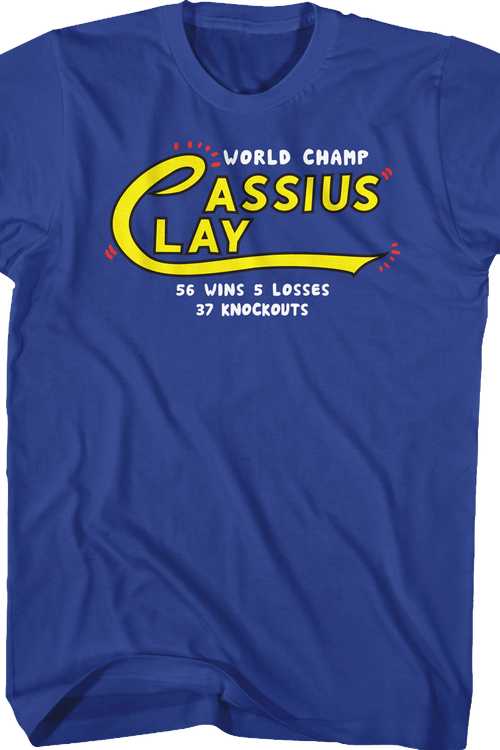 World Champ Cassius Clay T-Shirtmain product image