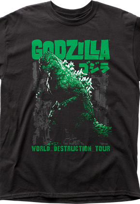 World Destruction Tour Godzilla T-Shirt