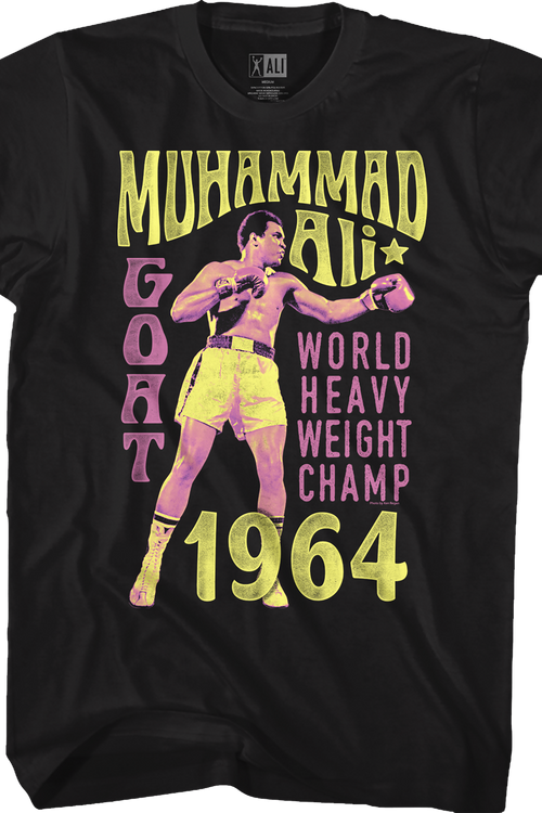 World Heavyweight Champ 1964 Muhammad Ali T-Shirt - main product image