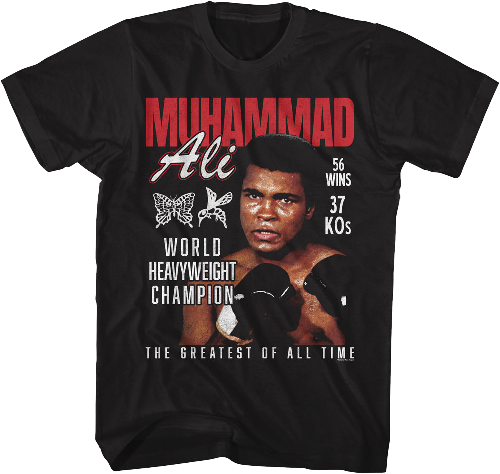 World Heavyweight Champion Greatest Of All Time Muhammad Ali TShirt