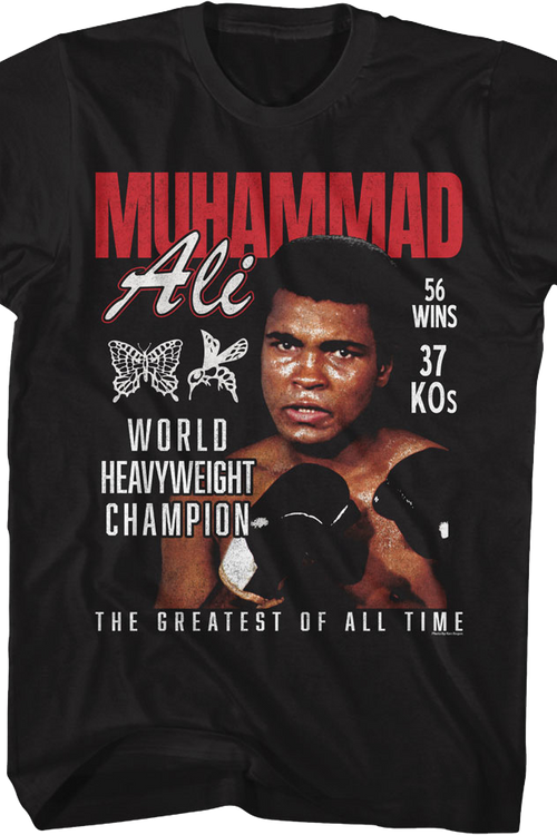 World Heavyweight Champion Greatest Of All Time Muhammad Ali T-Shirtmain product image