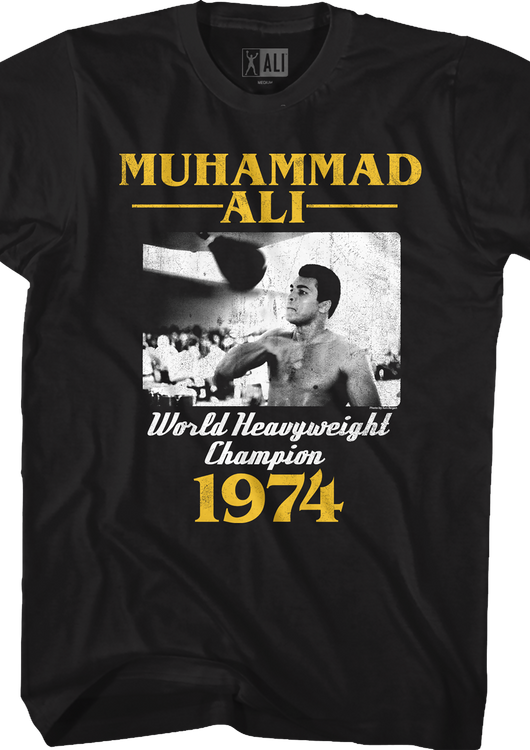 World Heavyweight Champion Muhammad Ali T-Shirt - main product image