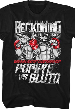 World Heavyweight Championship Bout Popeye T-Shirt