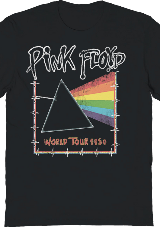 World Tour 1980 Pink Floyd T-Shirt - main product image