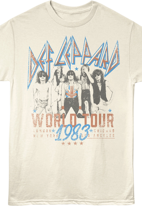 World Tour 1983 Def Leppard T-Shirt