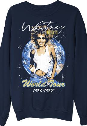 World Tour 1986-1987 Whitney Houston Sweatshirt