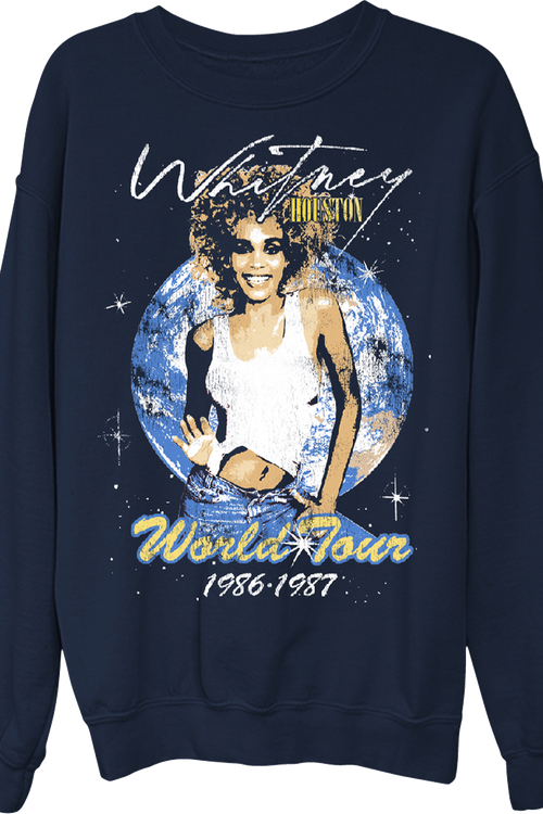 World Tour 1986-1987 Whitney Houston Sweatshirtmain product image
