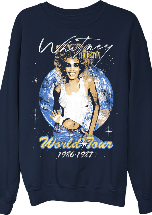 World Tour 1986-1987 Whitney Houston Sweatshirt - main product image