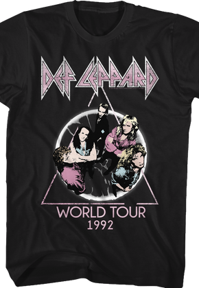 World Tour 1992 Def Leppard T-Shirt