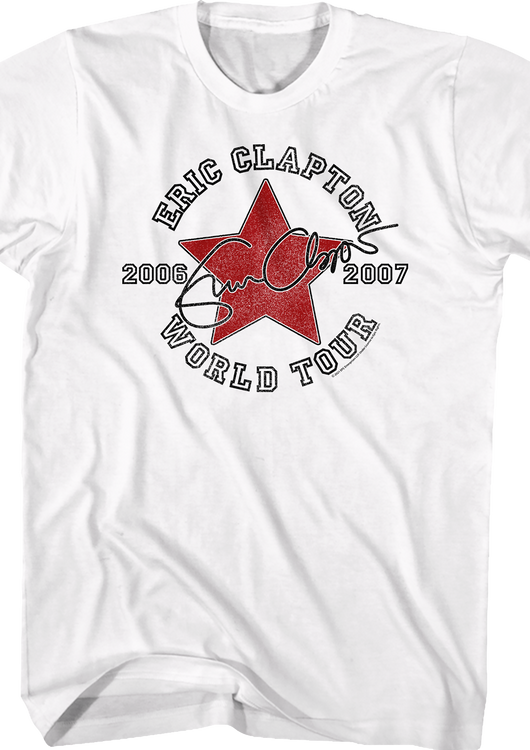 World Tour Eric Clapton T-Shirt - main product image