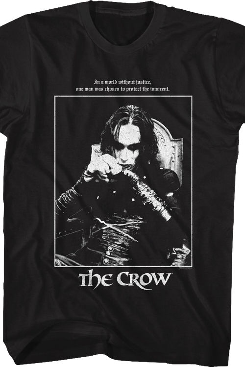 World Without Justice The Crow T-Shirtmain product image