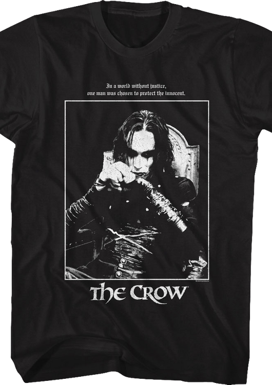World Without Justice The Crow T-Shirt - main product image