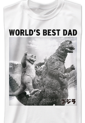 World's Best Dad Godzilla T-Shirt