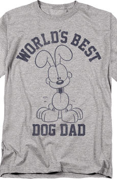 World's Best Dog Dad Garfield T-Shirt