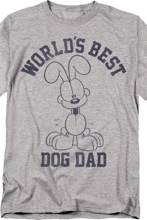 World's Best Dog Dad Garfield T-Shirtmain product image