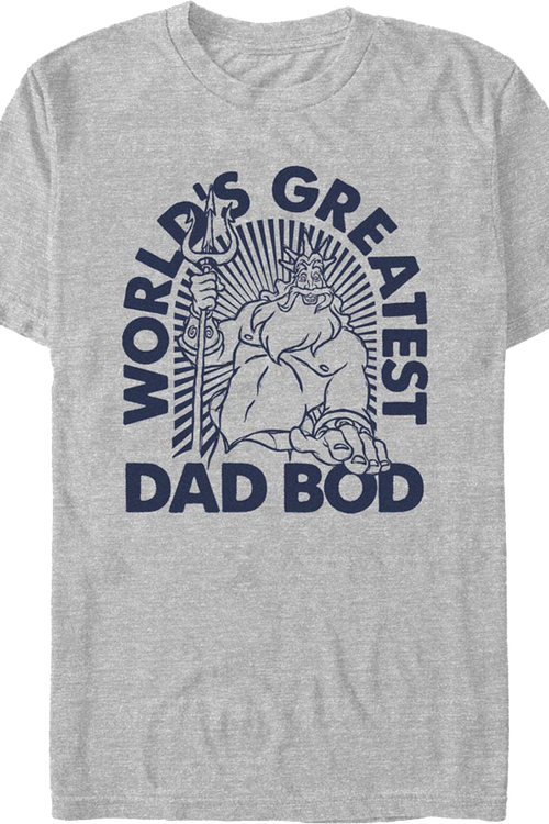 World's Greatest Dad Bod Little Mermaid Disney T-Shirtmain product image