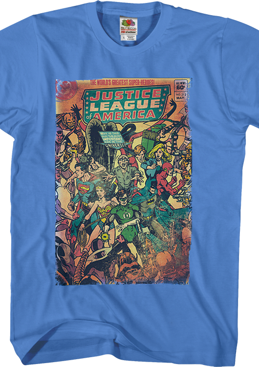 World's Greatest Super Heroes Justice League T-Shirt - main product image