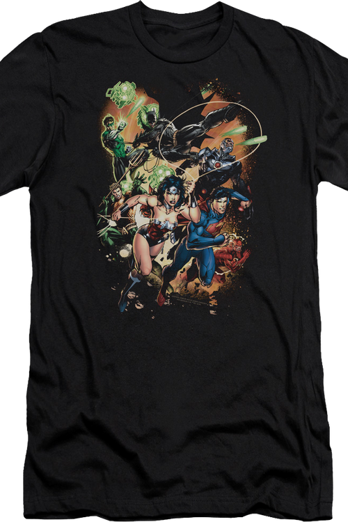 World's Greatest Superheroes Justice League DC Comics T-Shirt - main product image