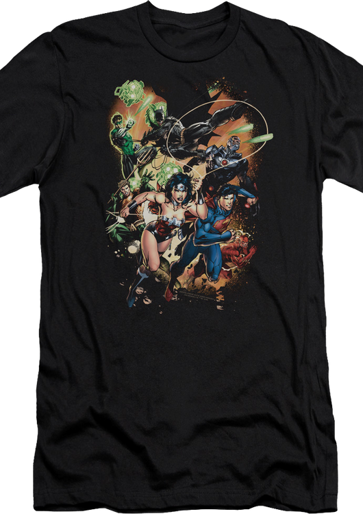 World's Greatest Superheroes Justice League DC Comics T-Shirt - main product image