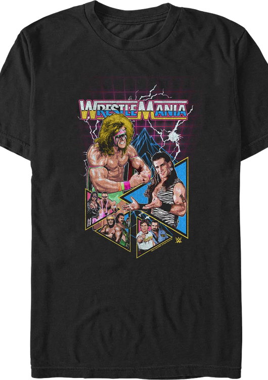 WrestleMania Legends T-Shirt - main product image