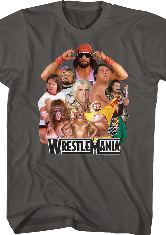 Vintage WrestleMania Legends T-Shirt - main product image