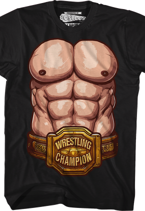 Wrestling Champion Abs T-Shirt