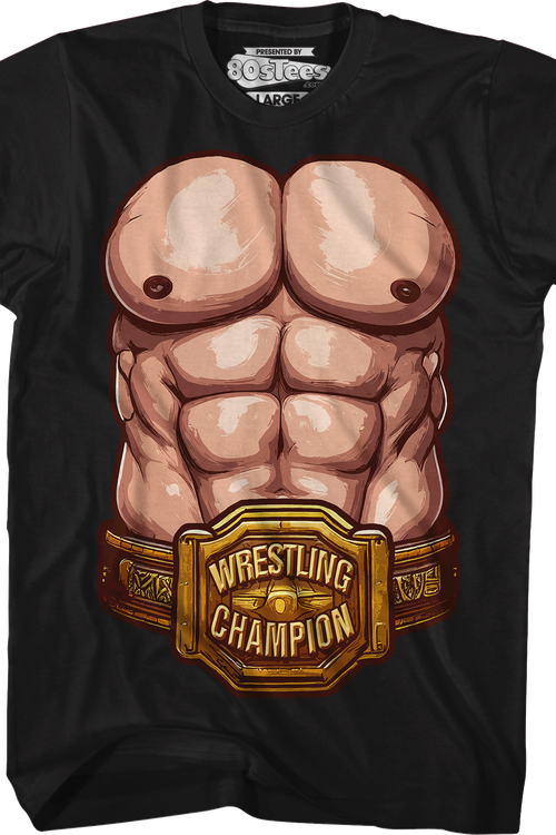 Wrestling Champion Abs T-Shirtmain product image