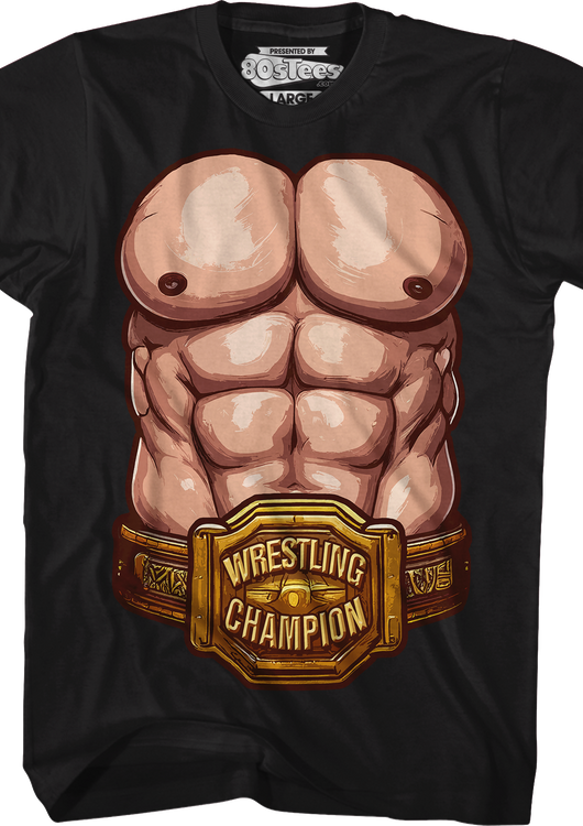 Wrestling Champion Abs T-Shirt - main product image