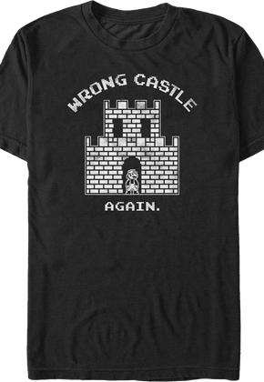 Wrong Castle Again Super Mario Bros. T-Shirt