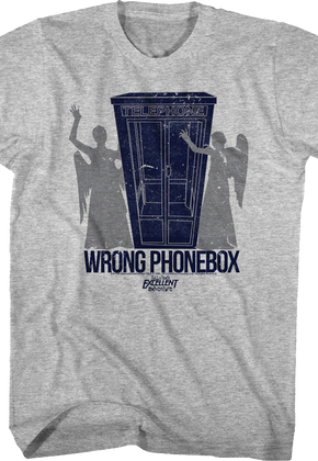 Wrong Phonebox Bill & Ted's Excellent Adventure T-Shirt