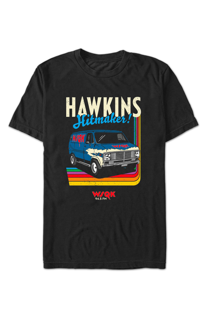 WSQK Van Stranger Things T-Shirt