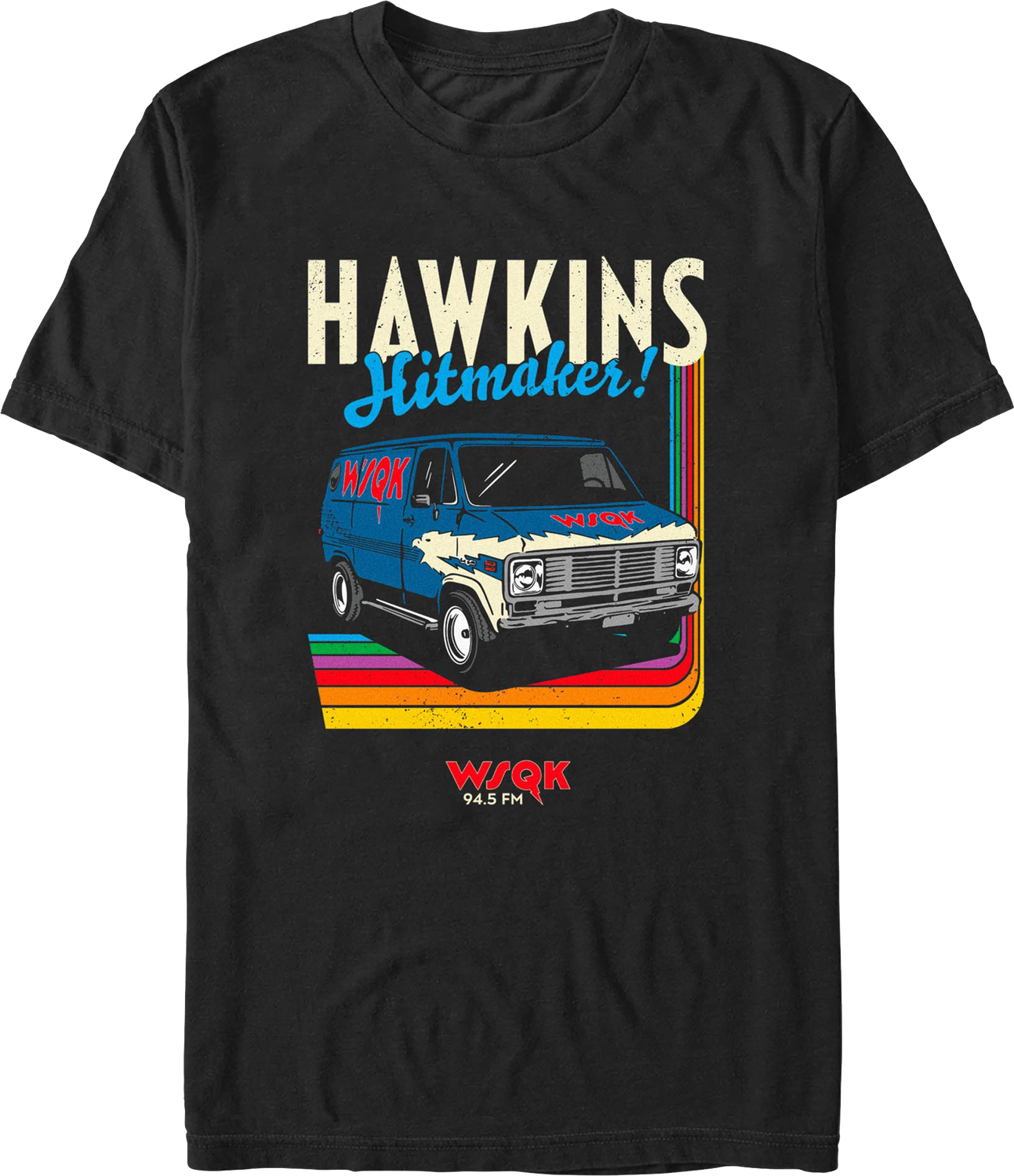 WSQK Van Stranger Things T-Shirt