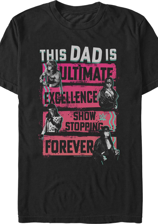 WWE Legends Father's Day T-Shirt - main product image