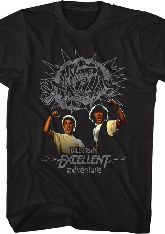 Wyld Stallyns Fist Pumps Bill & Ted's Excellent Adventure T-Shirt - main product image