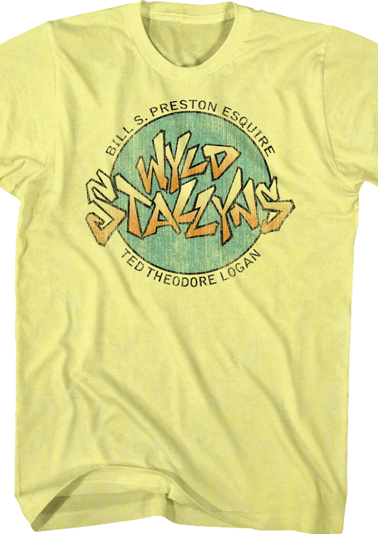 Wyld Stallyns Bill and Ted's Excellent Adventure T-Shirt - main product image